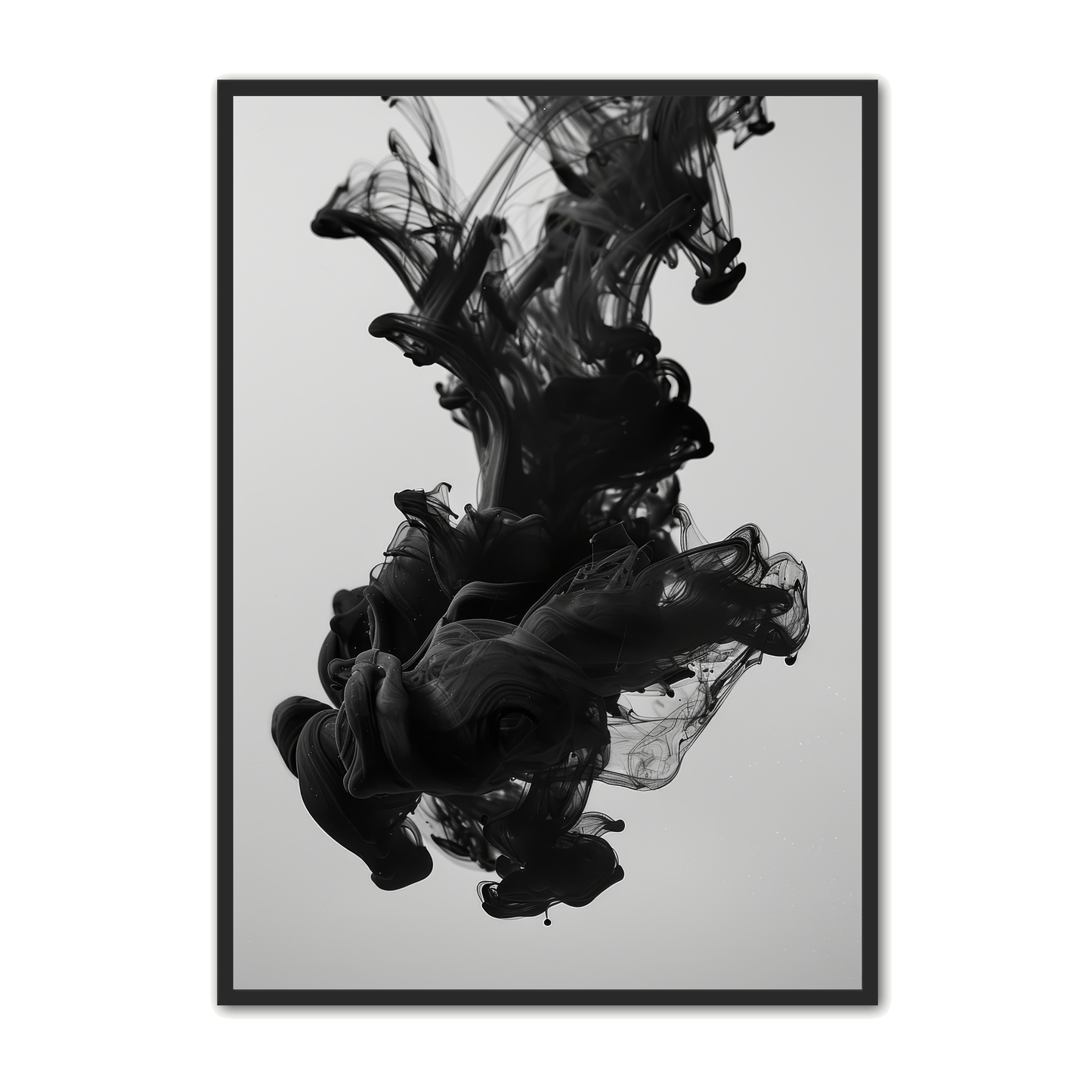 Abstrakt Plakat 7 - Black Ink