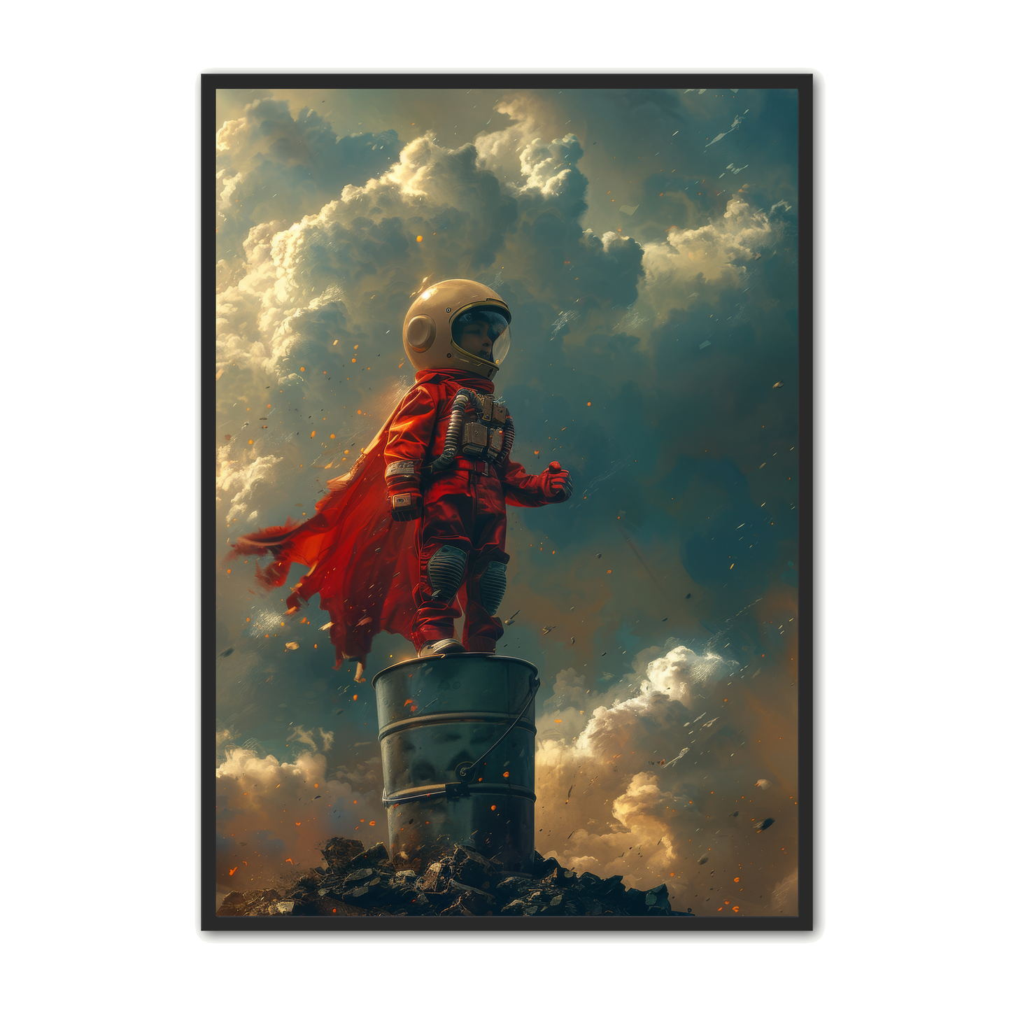 Astronaut Plakat 48