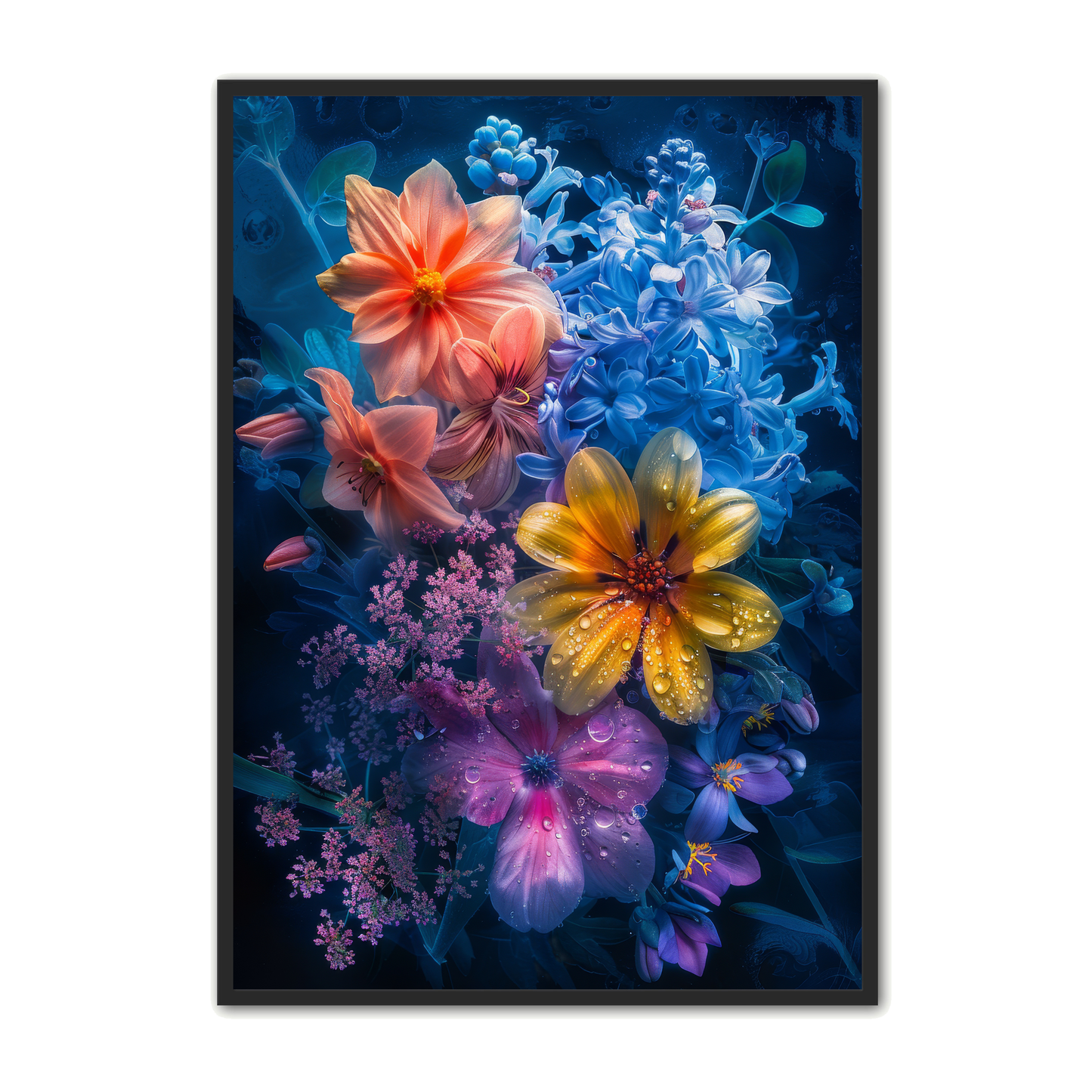 Blomster Plakat 77 - Naturplakater
