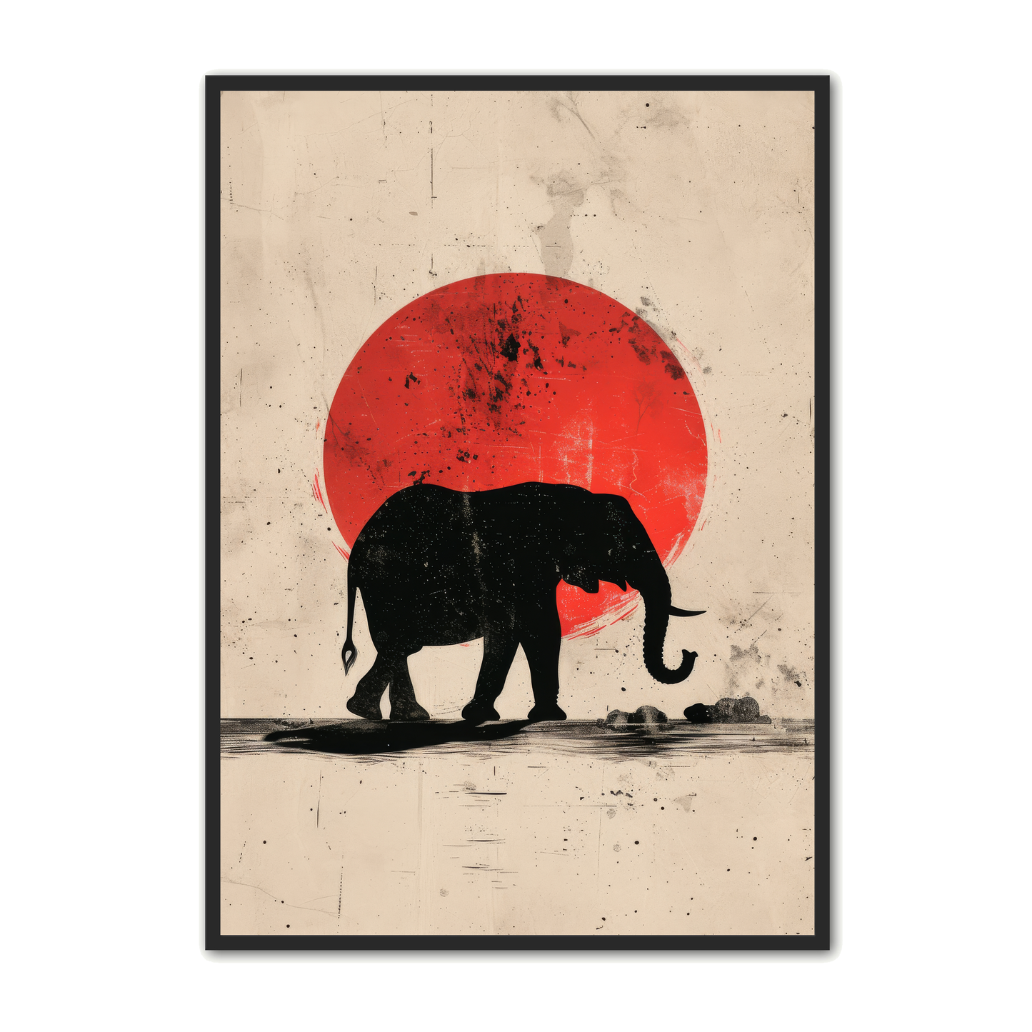 Elefant Plakat 16