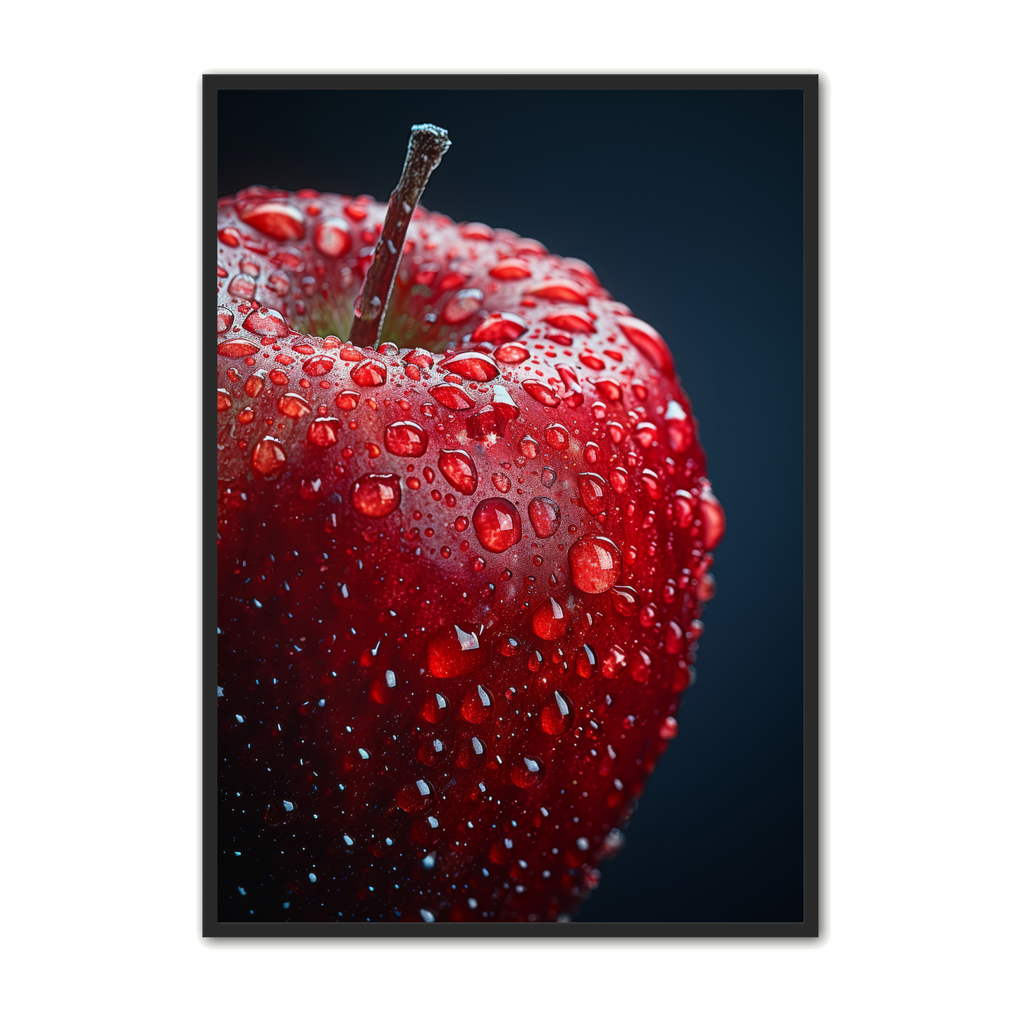 Frugt Plakat 33 - Rødt Æble