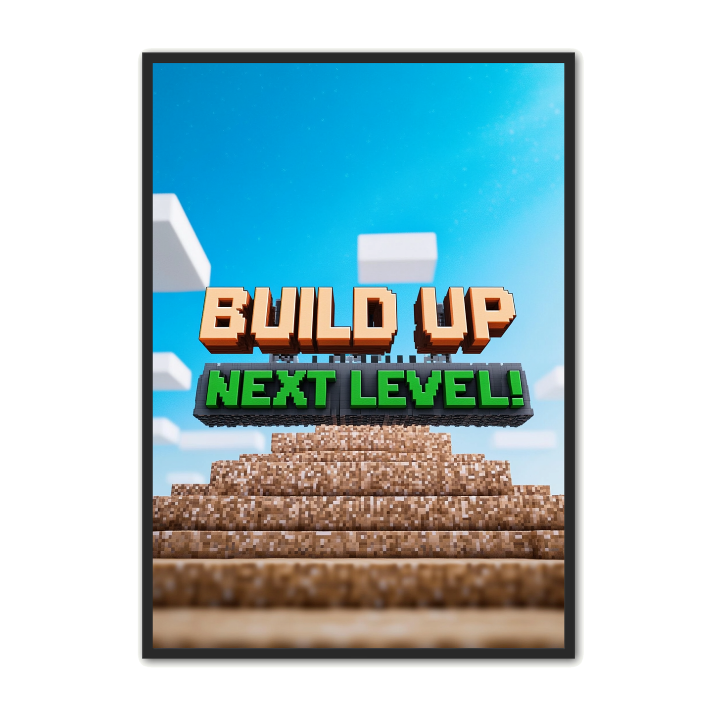 Gamer Plakat 404 - Build Up Next Level