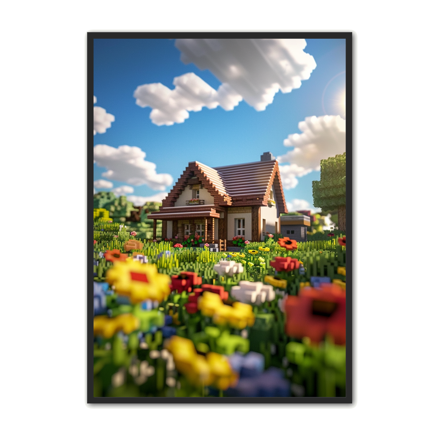 Gamer Plakat 408 - Pixelhyttens Idyl
