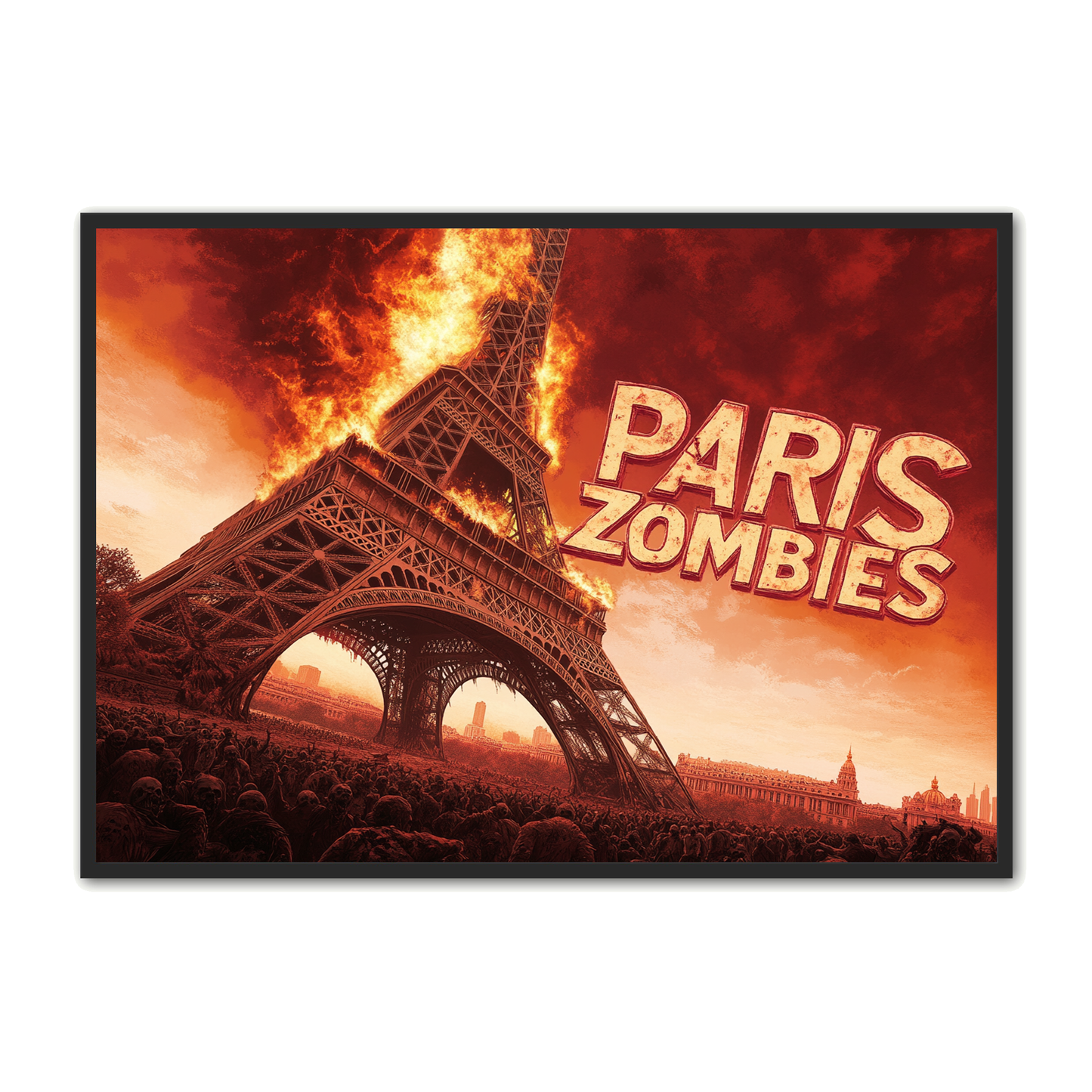 Gamer Plakat 420 - Paris Zombies
