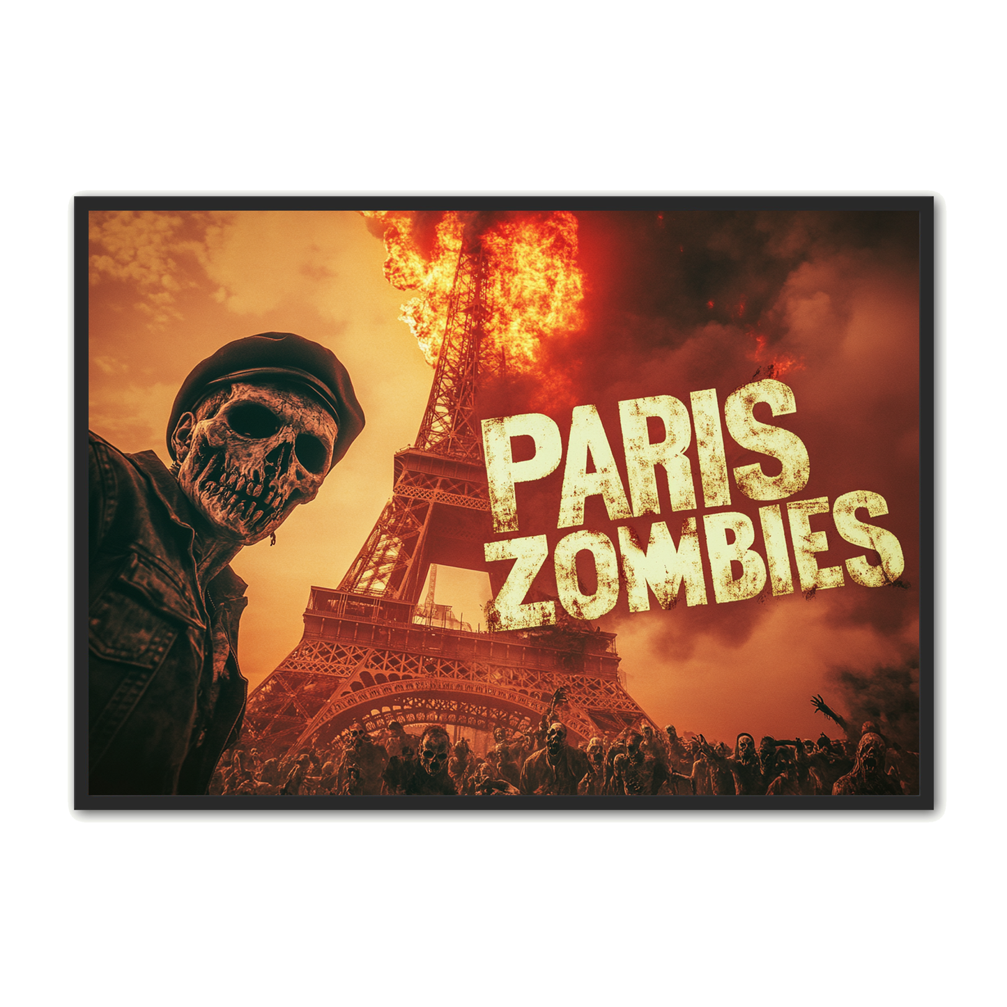 Gamer Plakat 422 - Paris Zombies