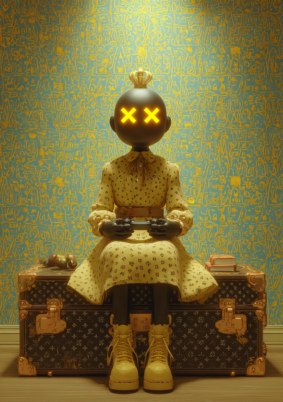 Gamer Plakat 447 – Royal Pixel Princess