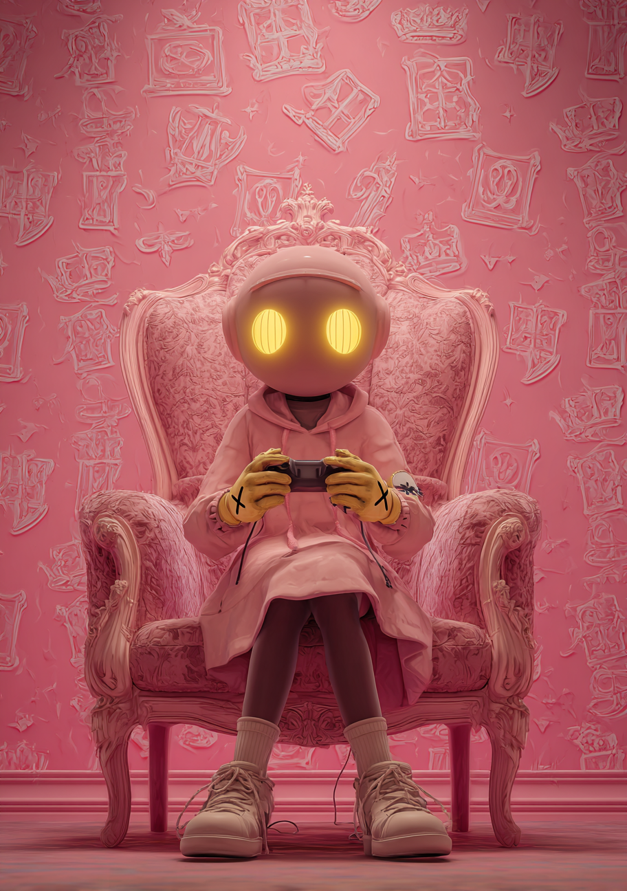Gamer Plakat 459 – Silent Mode Princess