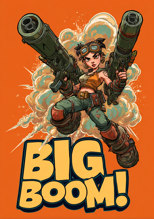 Gamer Plakat 492 – Big Boom!