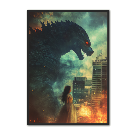 Godzilla Plakat 2 - Fantasi Plakat