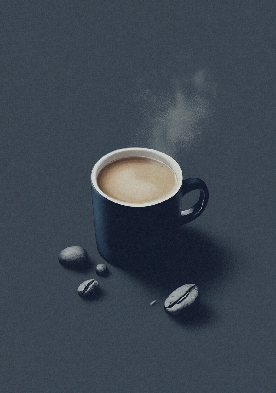 Kaffe Plakat 84 – Aroma, Ro & Ristet Kærlighed