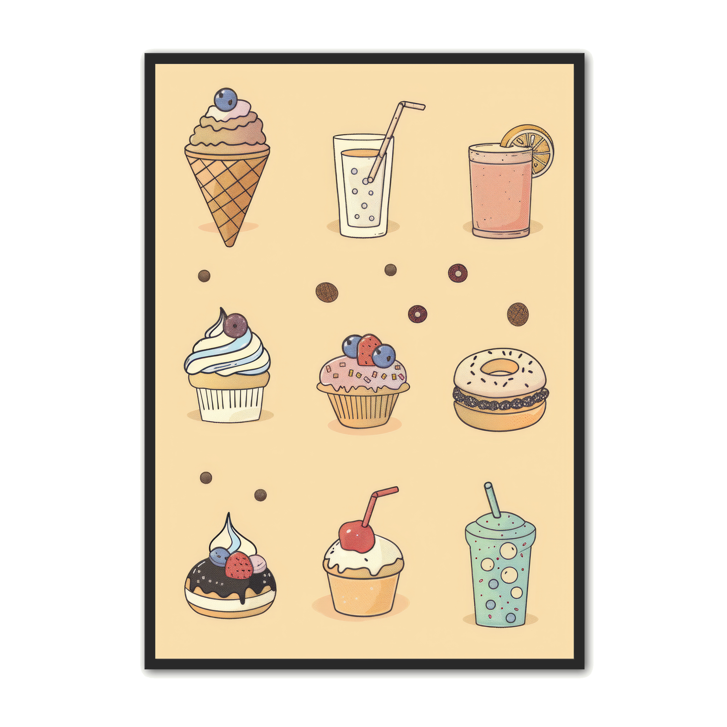 Køkken Plakat 3 - Børneplakat