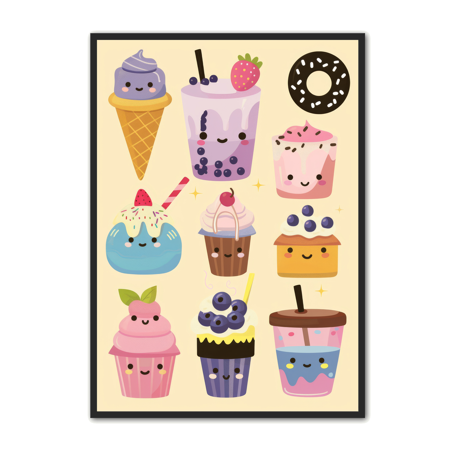 Køkken Plakat 5 - Børneplakat