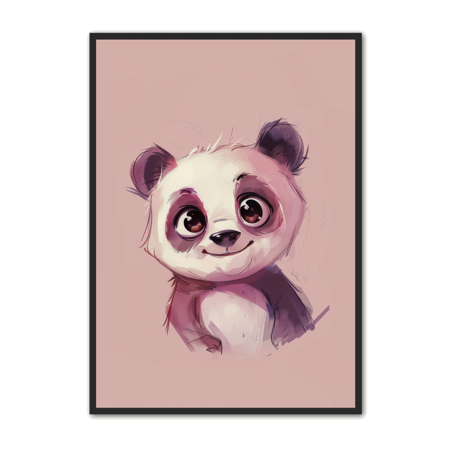 Panda Plakat 43 - Børneplakat