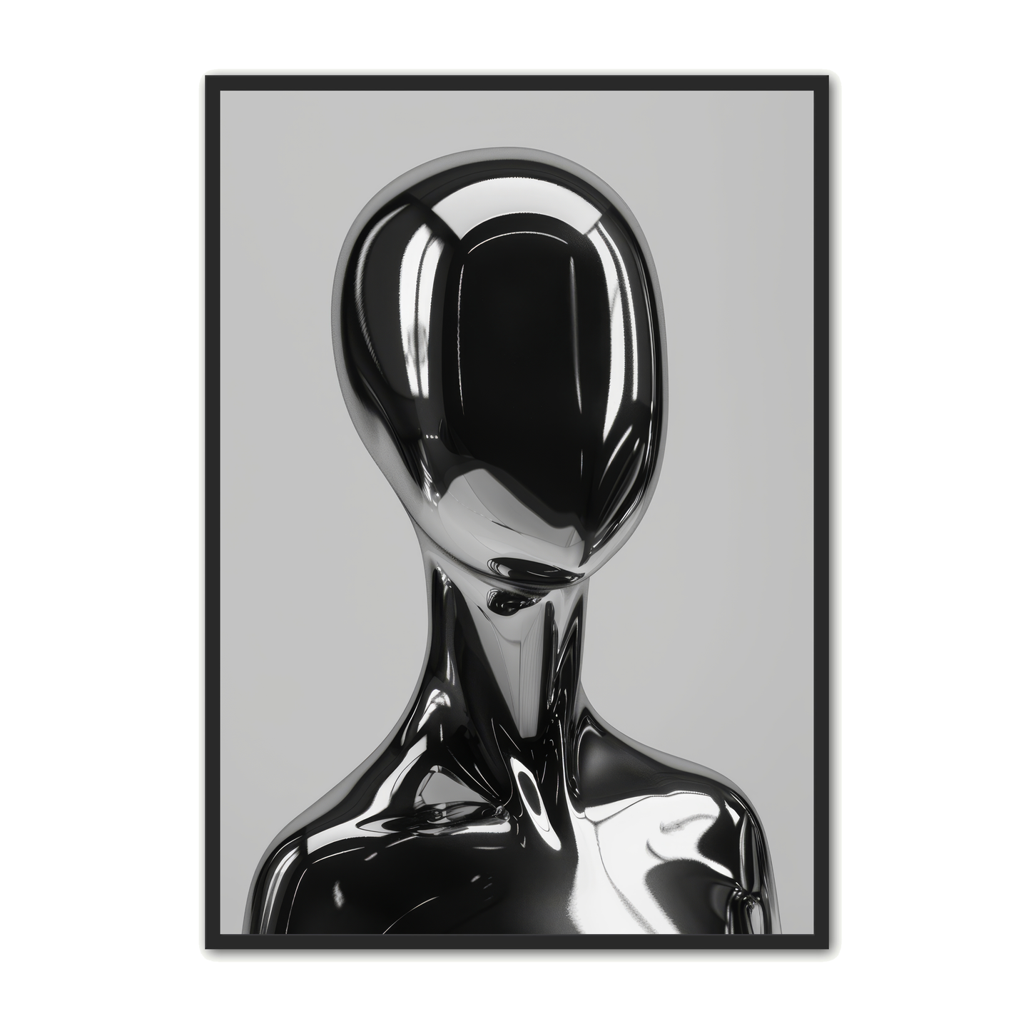 Portræt Plakat 61 - Chrome 2