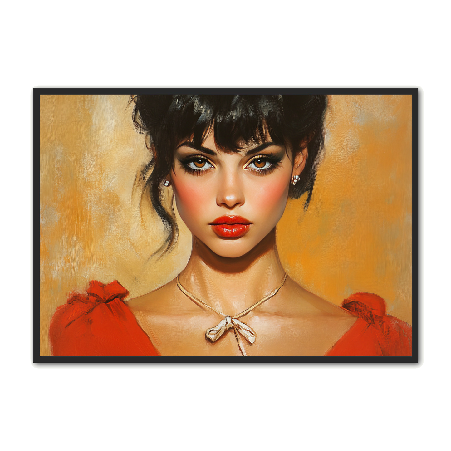 Portræt Plakat 71 - Intens Skønhed