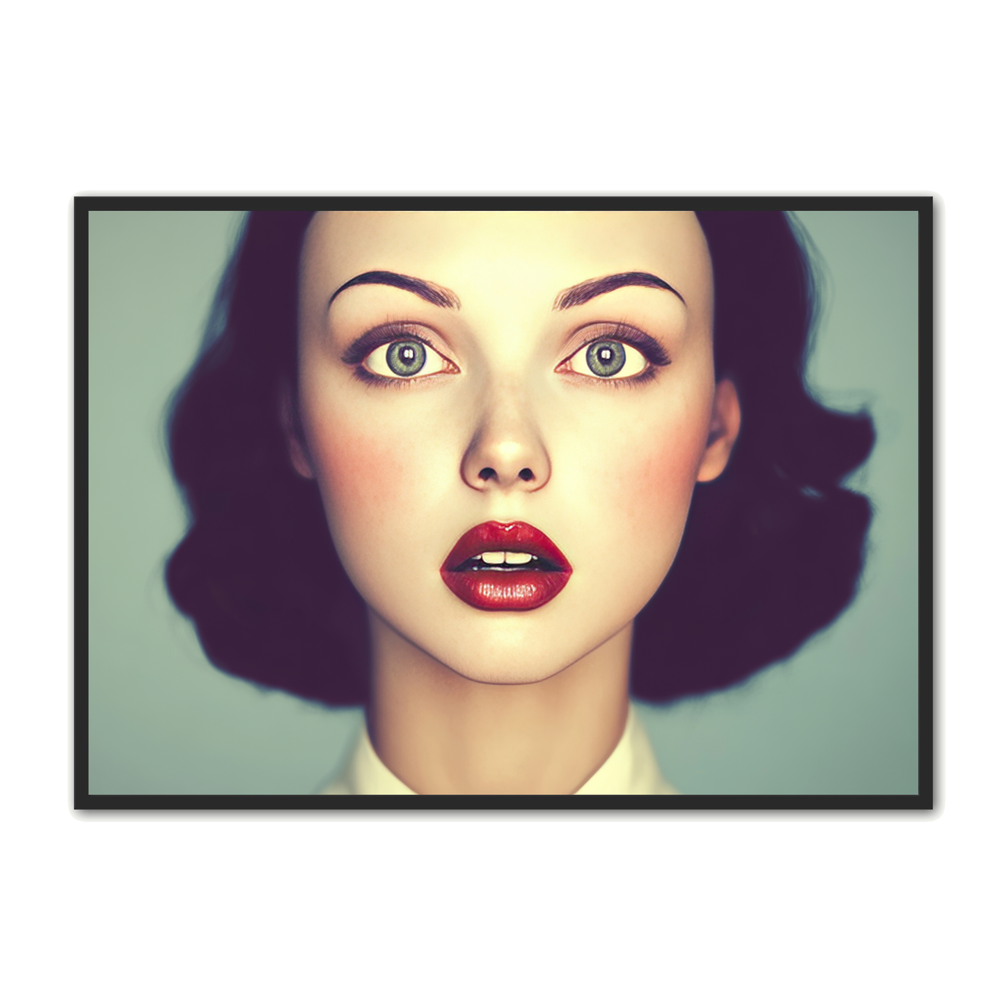 Portræt Plakat 72 - Forbløffende Udtryk