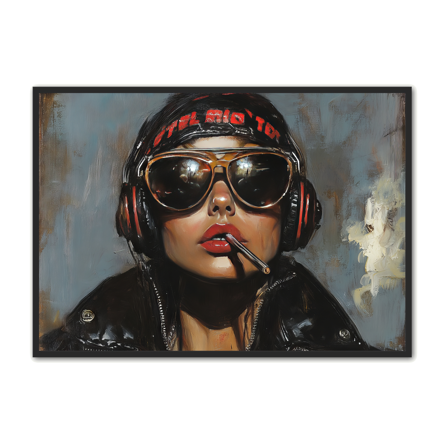 Portræt Plakat 74 - Rebel Attitude