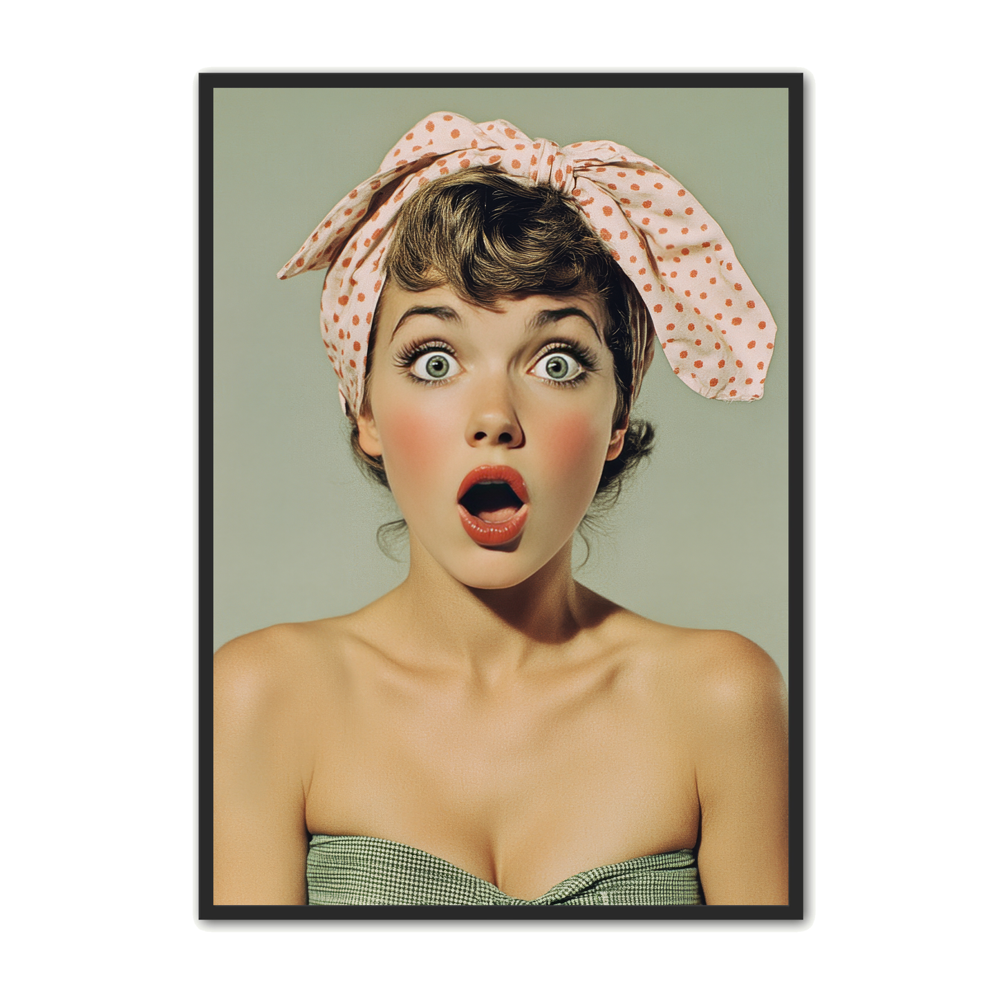 Portræt Plakat 75 - Retro Surprise