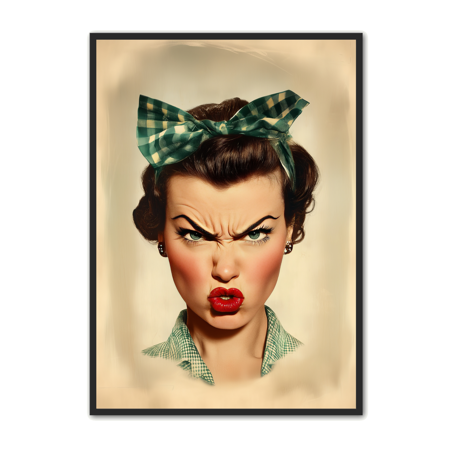 Portræt Plakat 76 - Retro Attitude