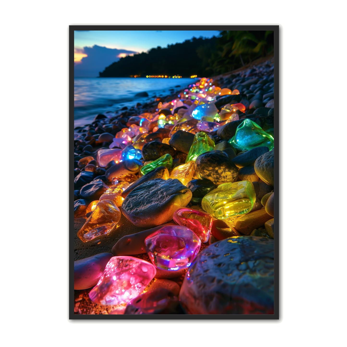 Strand Plakat 19 - Naturplakater