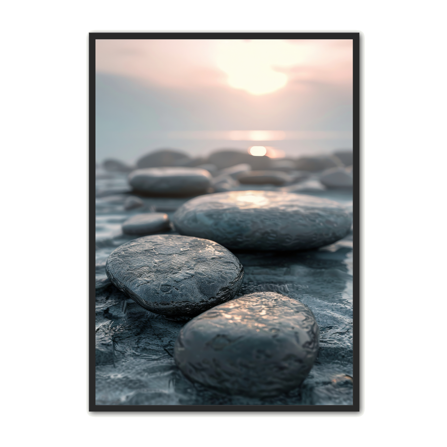 Strand Plakat 3 - Naturplakater