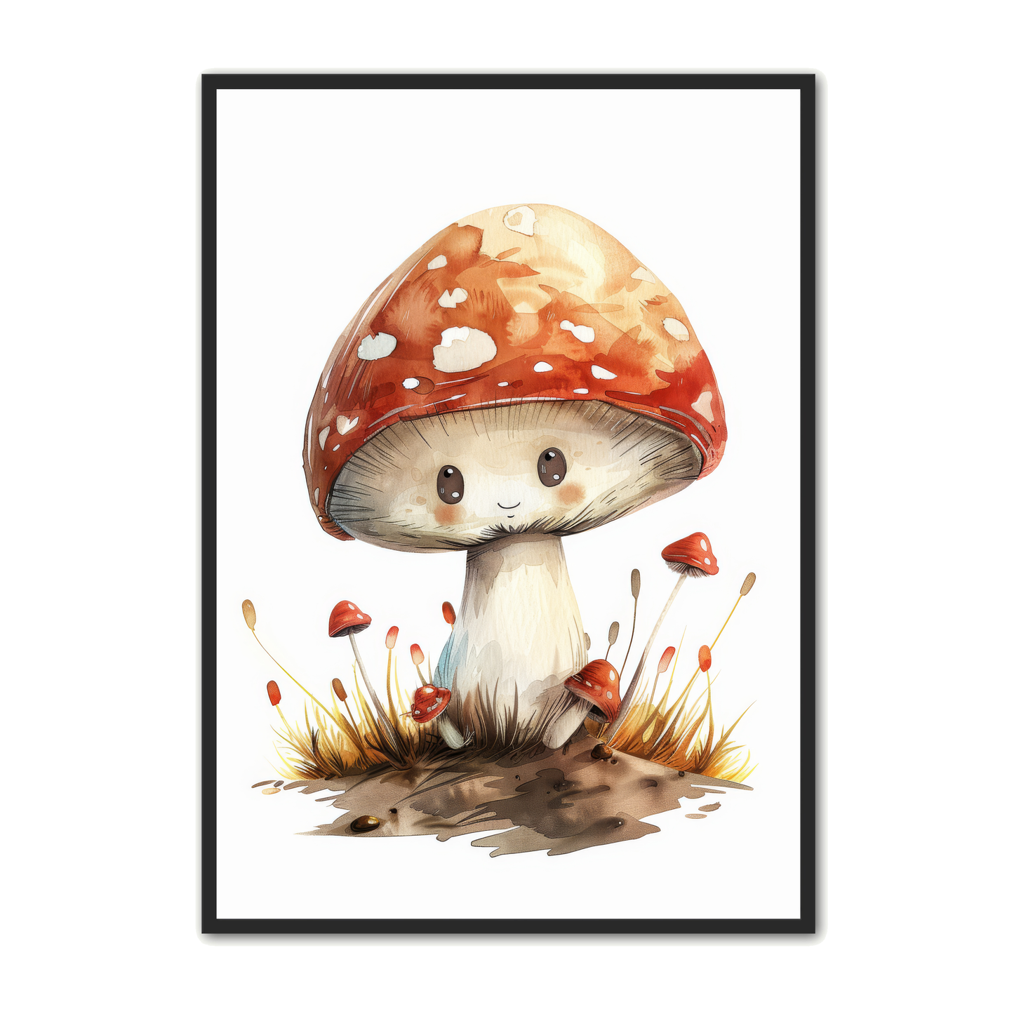 Svampe Plakat 4 - Børneplakat