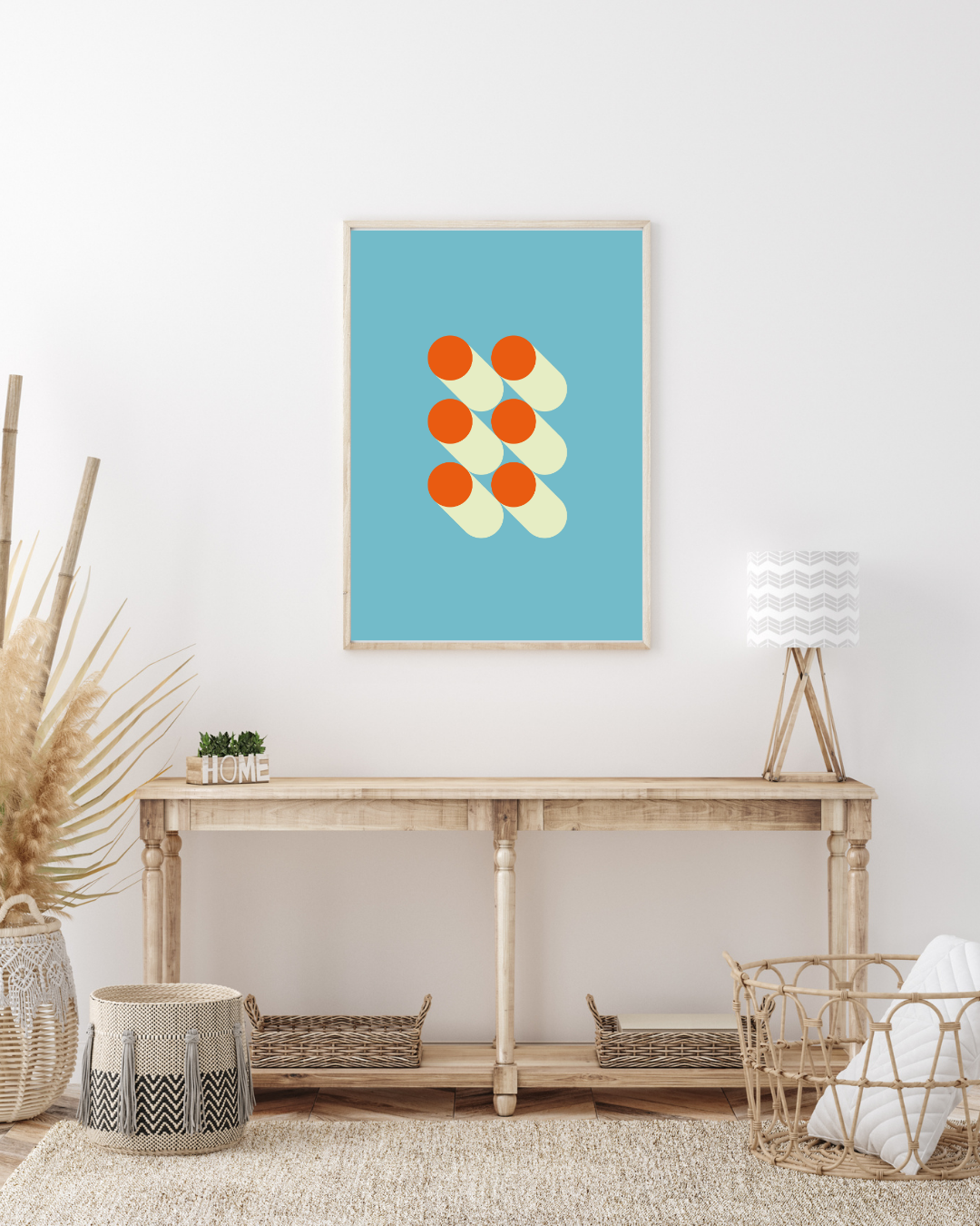 Bauhaus Plakat 1 - Geometrisk Balance