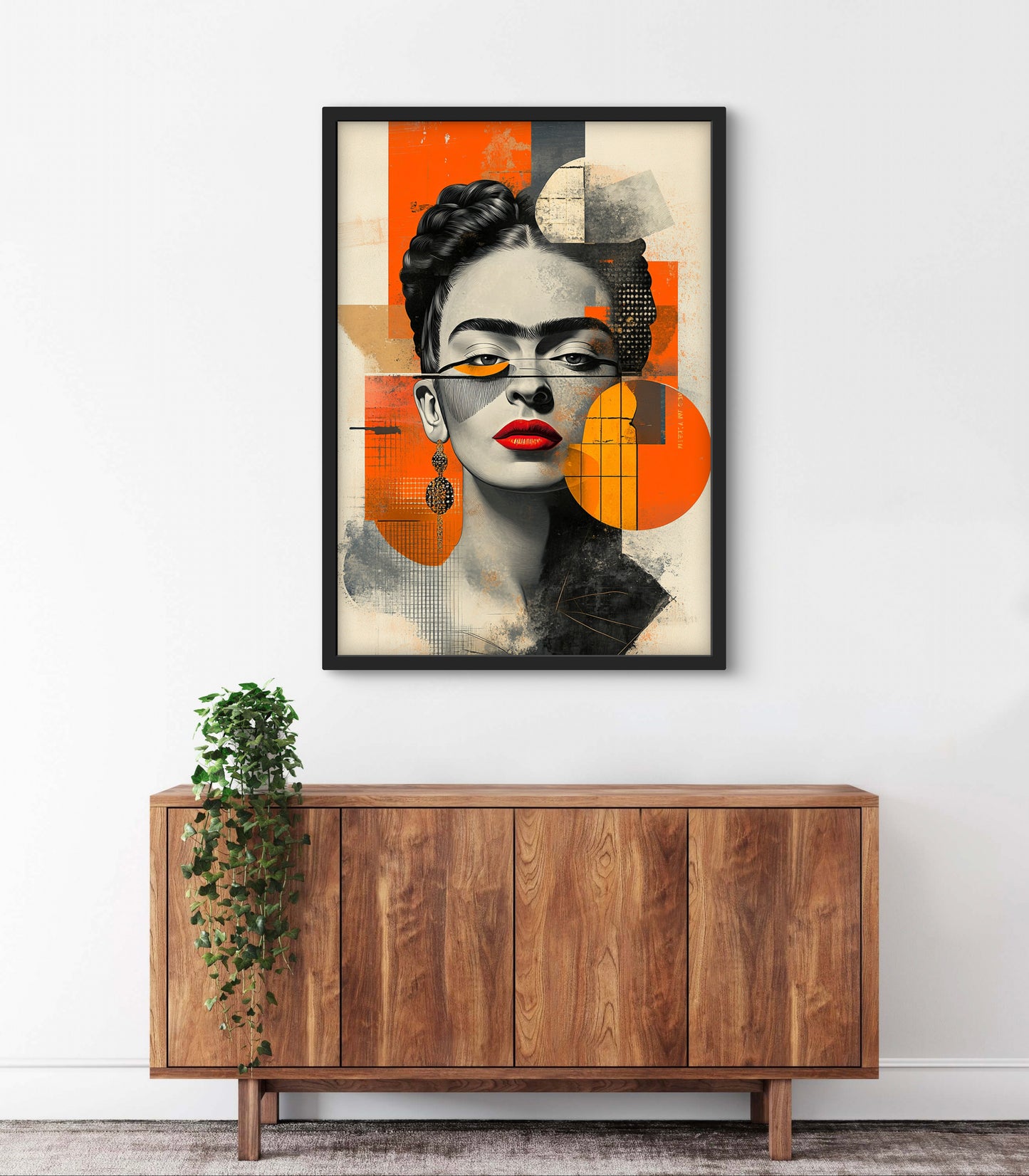 Portræt Plakat 86 - Grafisk Elegance