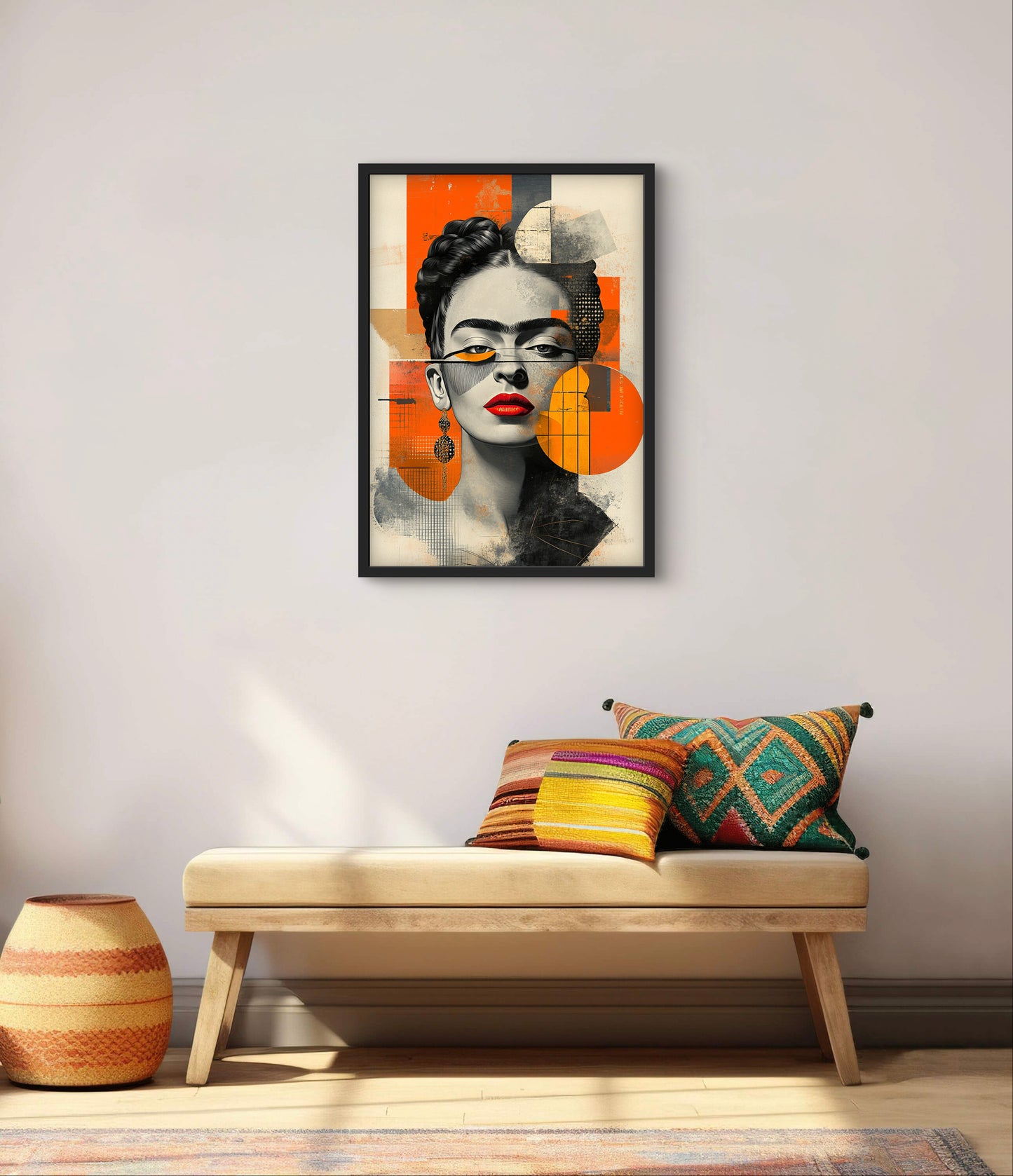 Portræt Plakat 86 - Grafisk Elegance