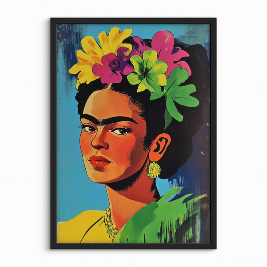 Portræt Plakat 93 – Tropisk Stolthed og Blikfang