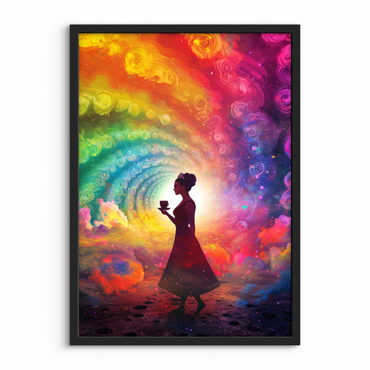 Portræt Plakat 89 – Farvegalaksens Stilhed