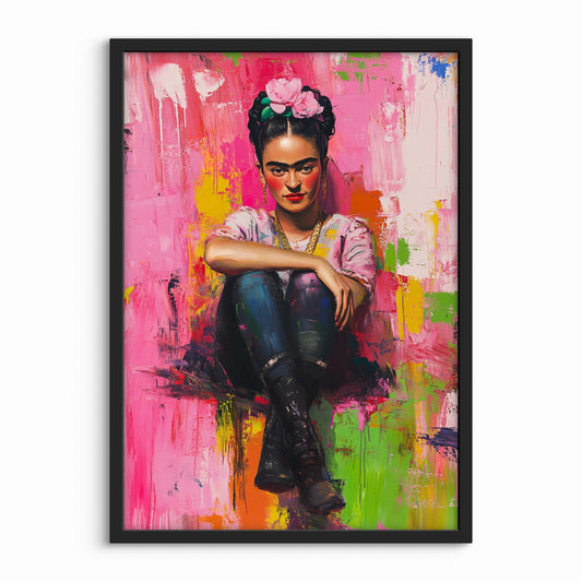 Portræt Plakat 101 – Farverig Power og Personlighed