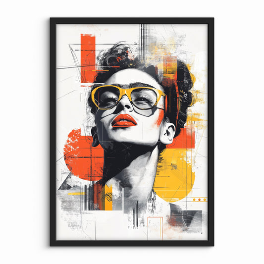 Portræt Plakat 98 – Urban Power i Popfarver