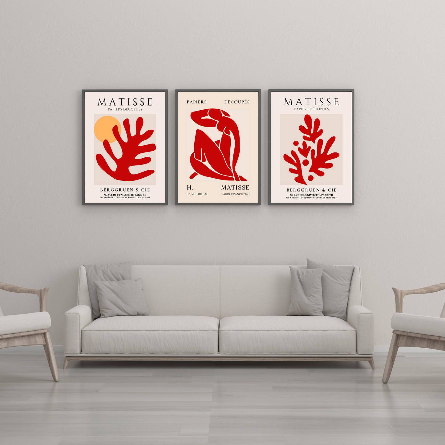 Henri Matisse - Plakatsæt 4