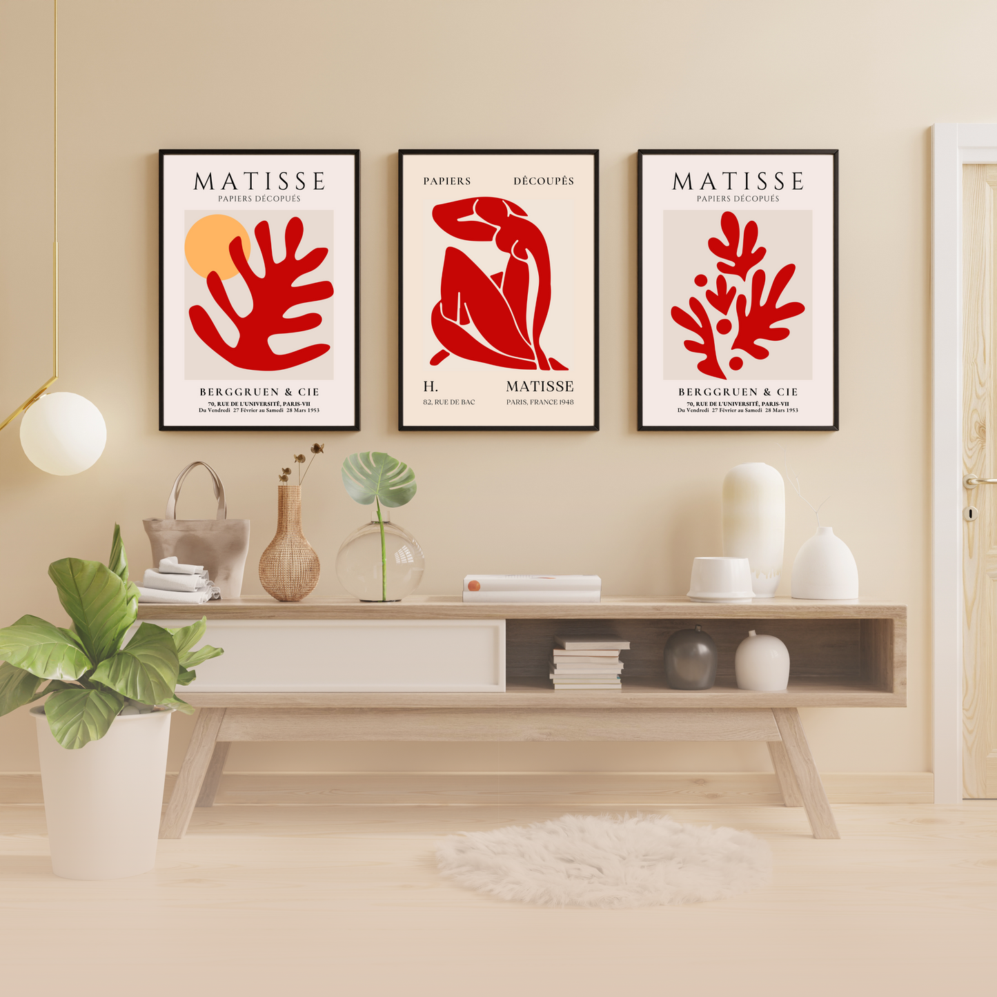 Henri Matisse - Plakatsæt 4