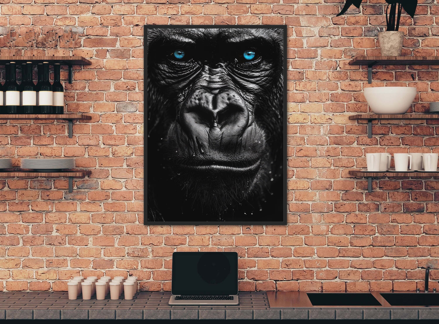 Blue Eyes 9 - Gorilla