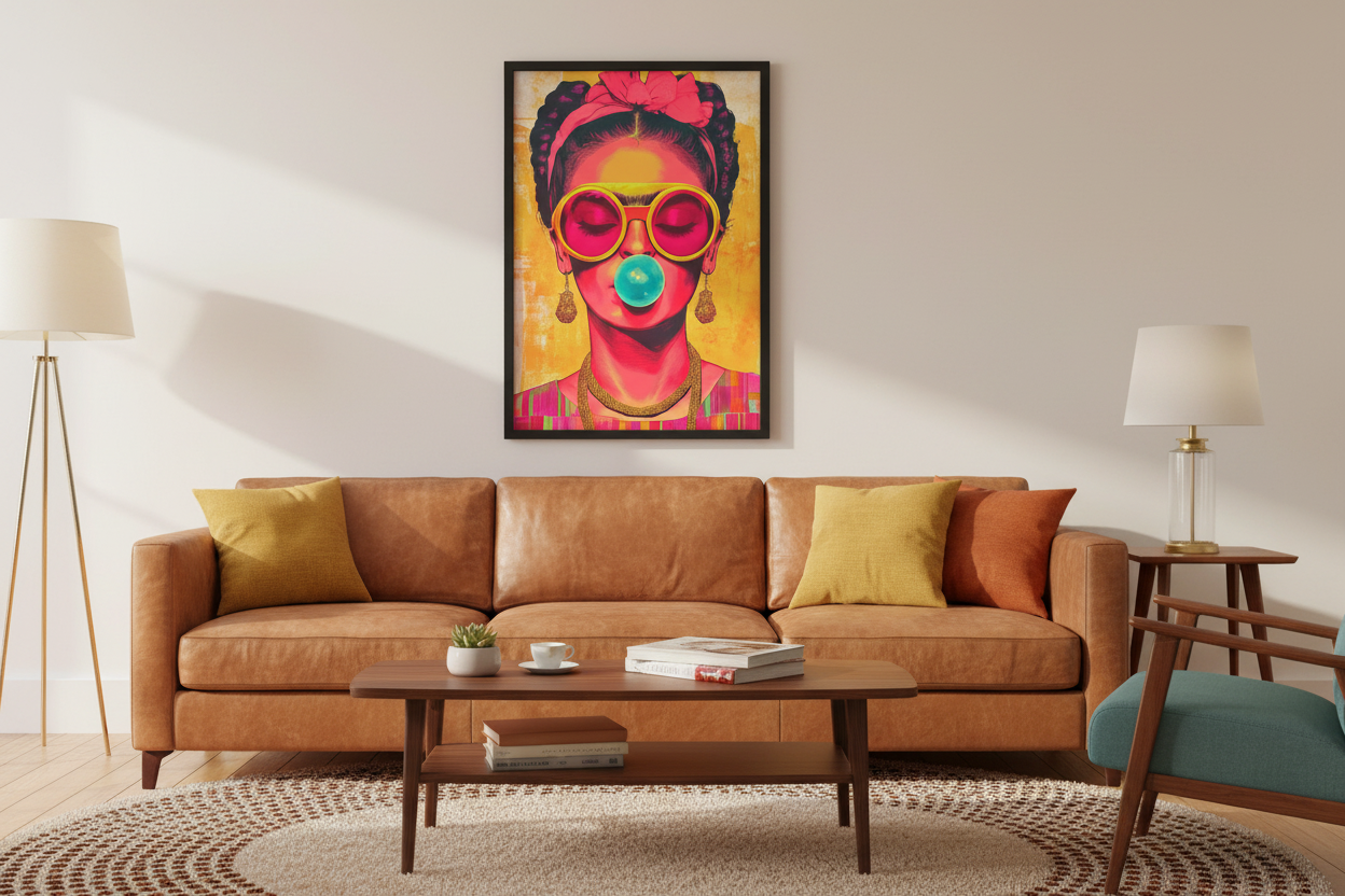 Portræt Plakat 108 i stue