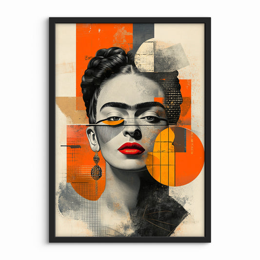 Portræt Plakat 86 - Grafisk Elegance