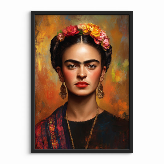 Portræt Plakat 87 - Ikonisk Udtryk