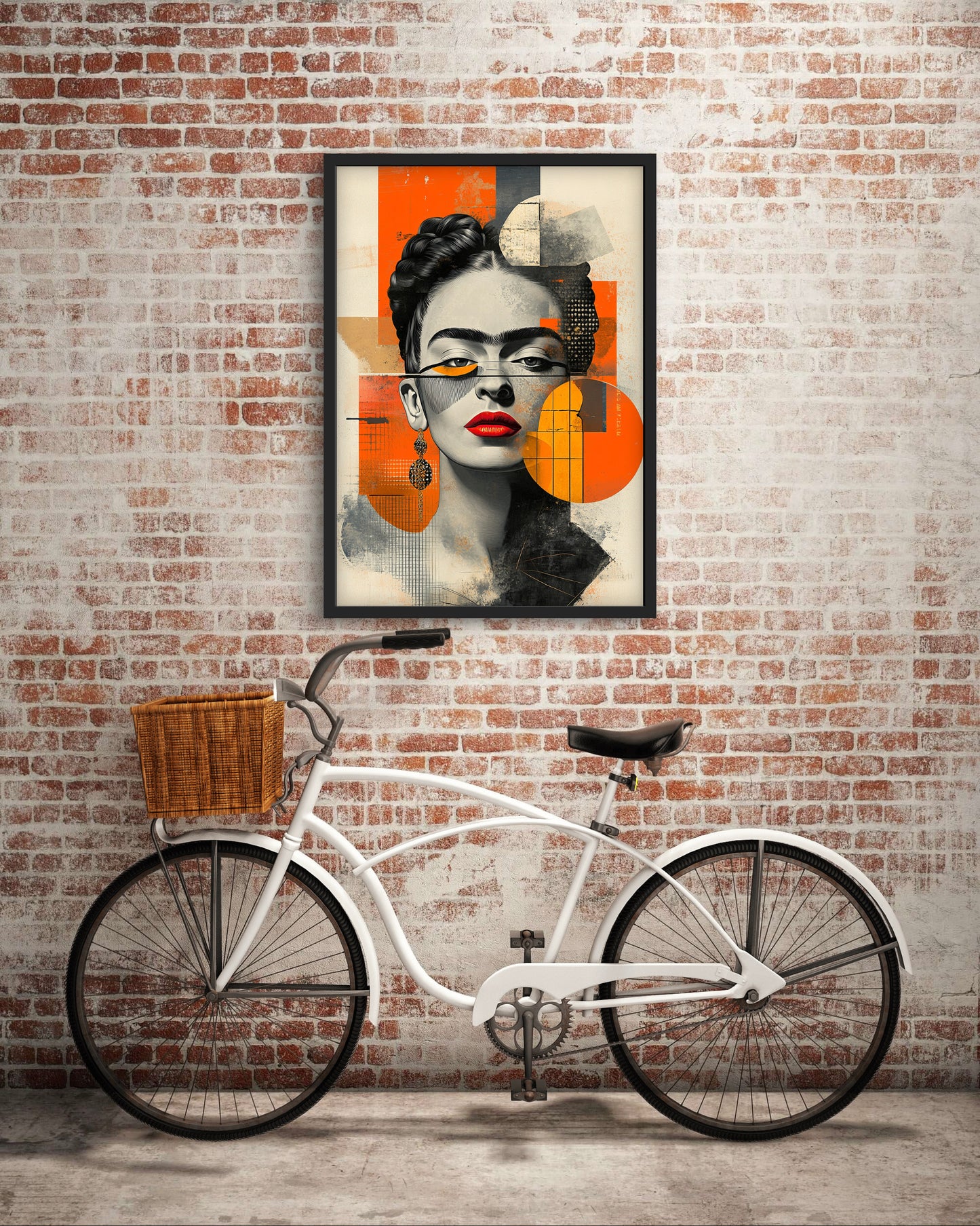 Portræt Plakat 86 - Grafisk Elegance