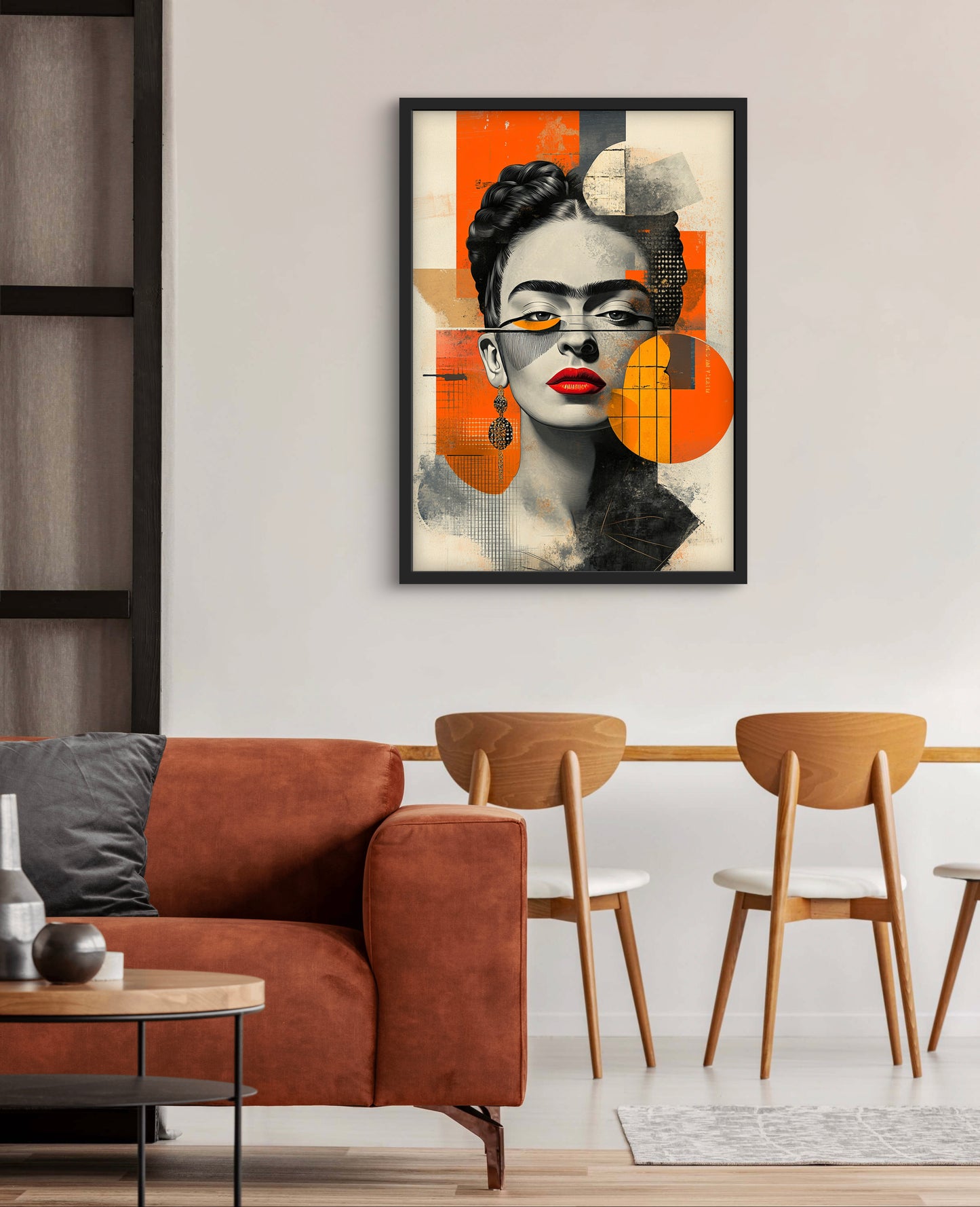 Portræt Plakat 86 - Grafisk Elegance