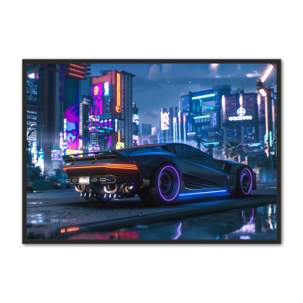 Bil Plakat 52 - Cyberpunk