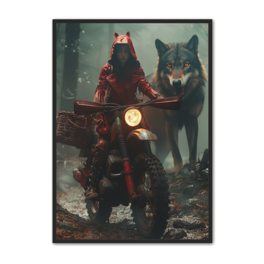 Den lille rødhætte 2 - Motorcykel - Eventyr Plakat