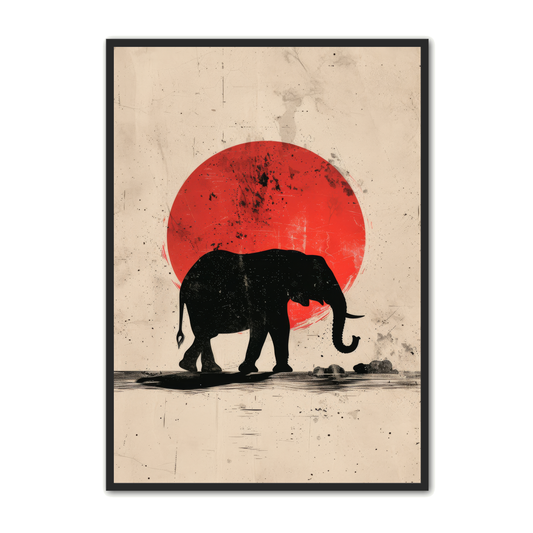 Elefant Plakat 16
