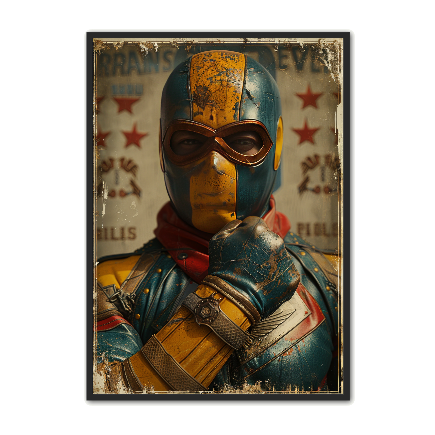 Fantasi Plakat 10 - Superhero