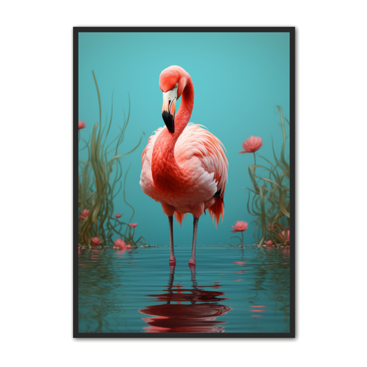 Flamingo Plakat 1 - Dyreplakater