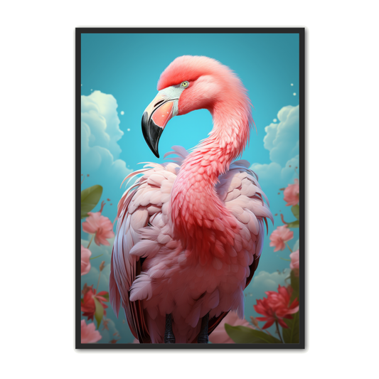 Flamingo Plakat 2 - Dyreplakater