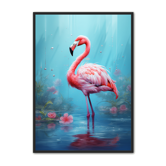 Flamingo Plakat 5 - Dyreplakater