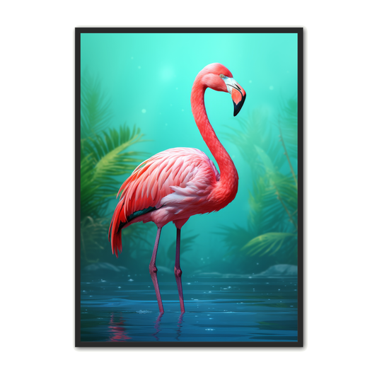 Flamingo Plakat 6 - Dyreplakater