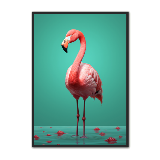 Flamingo Plakat 7 - Dyreplakater